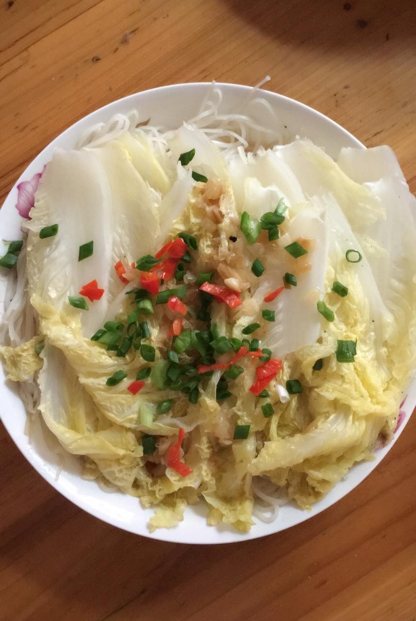 蒜蓉粉丝蒸娃娃菜