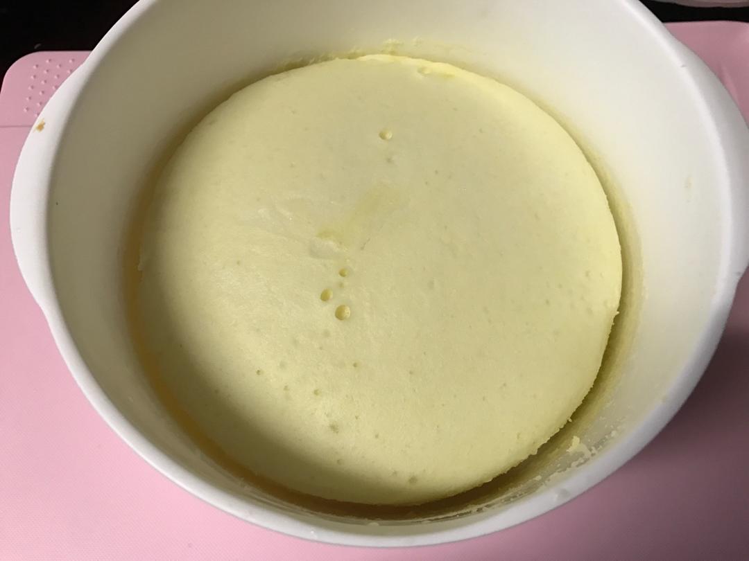 水嫩烫面蒸蛋糕
