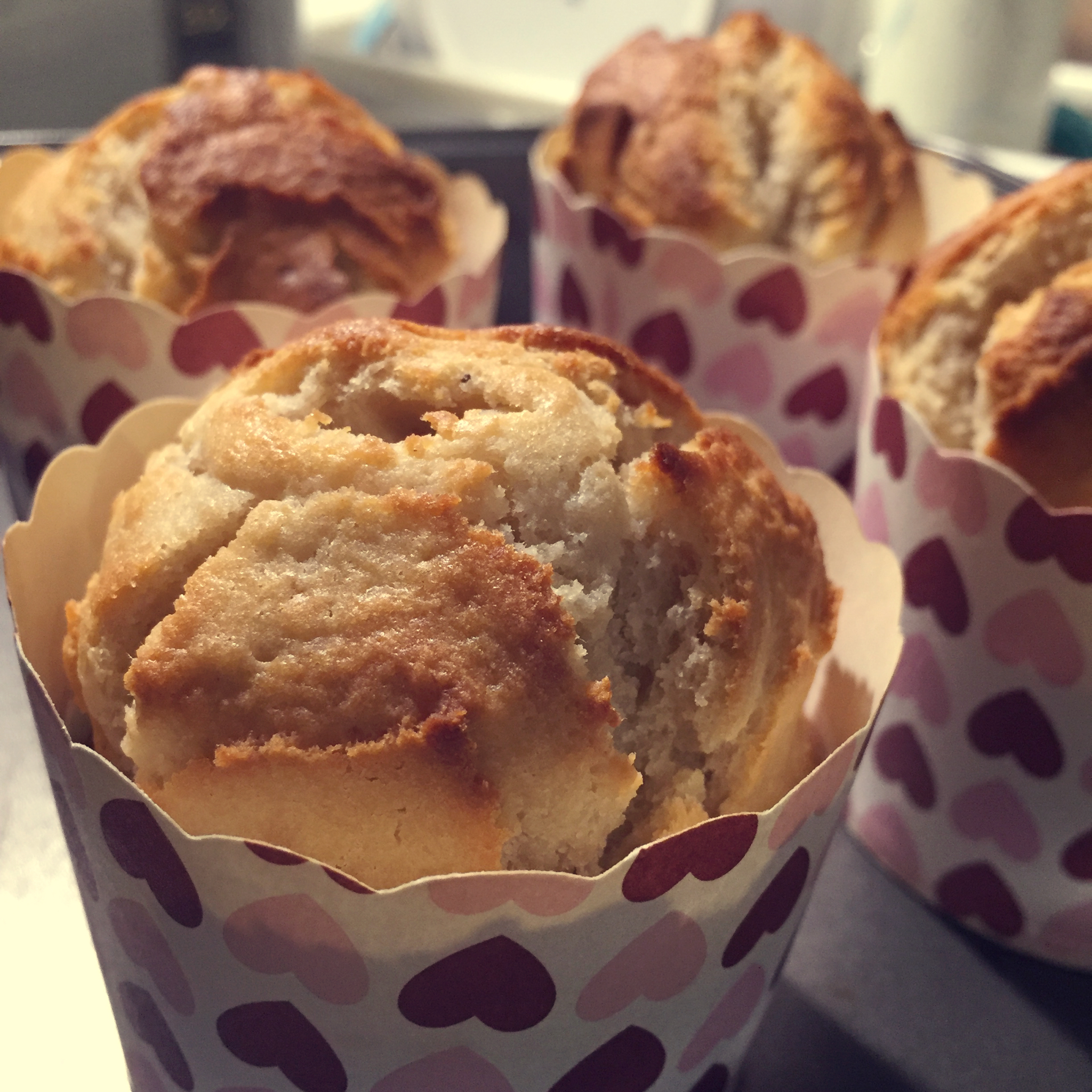 马芬 纸杯蛋糕cupcake香蕉松糕
