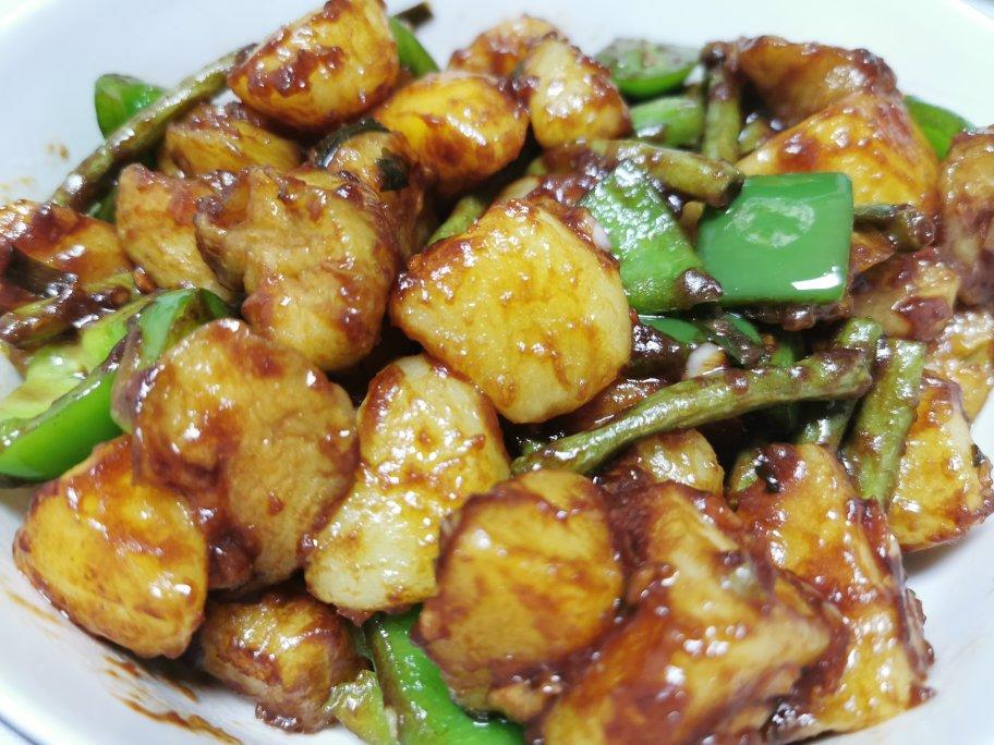超级下饭的地三鲜
