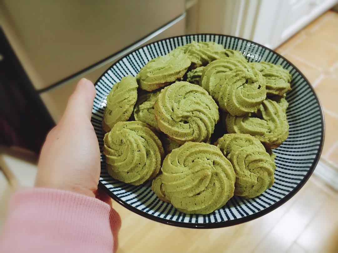 香甜抹茶曲奇饼干