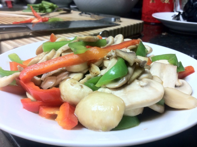 蚝油蘑菇