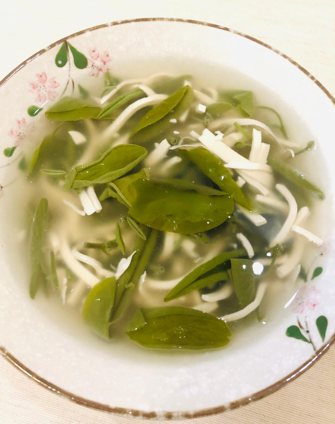 纯素美食｜莼菜豆腐羹