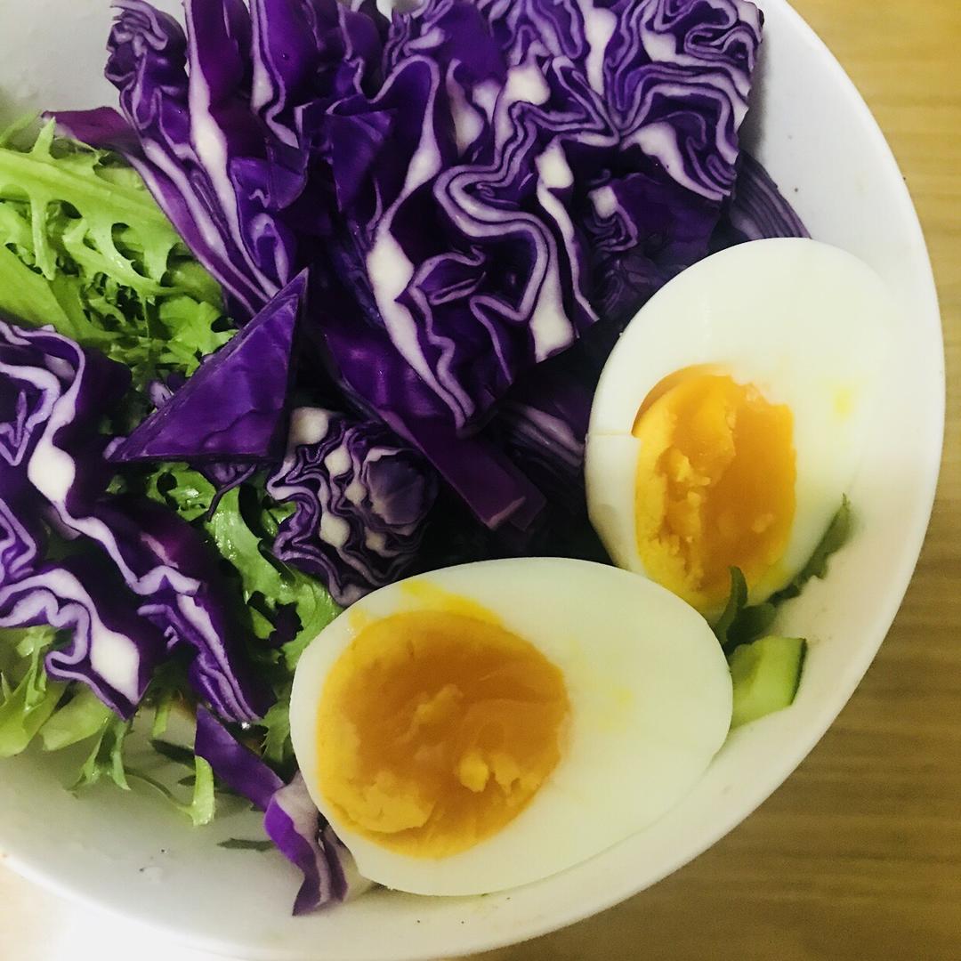 凉拌紫甘蓝（好吃）