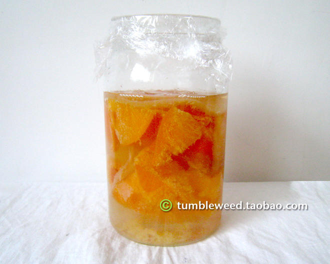 Kombucha 红茶菌/康普茶酿柿子醋的做法