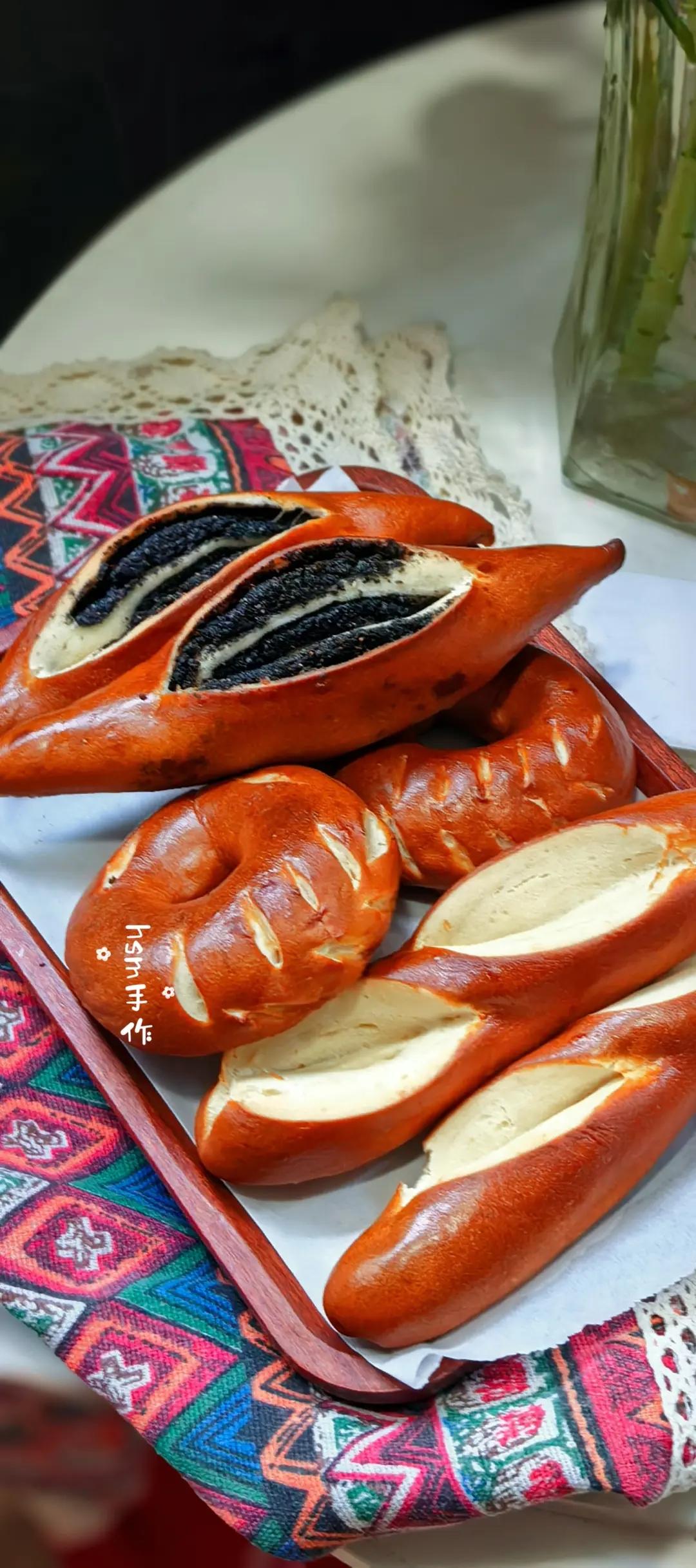 碱水系列又更新啦！香浓的黑芝麻碱水棒