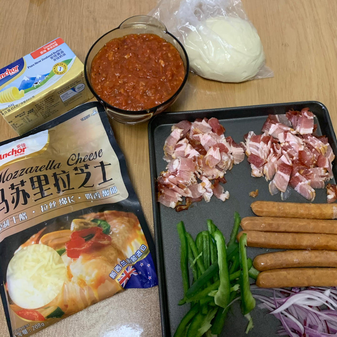 纯奶手撕吐司的做法 步骤1