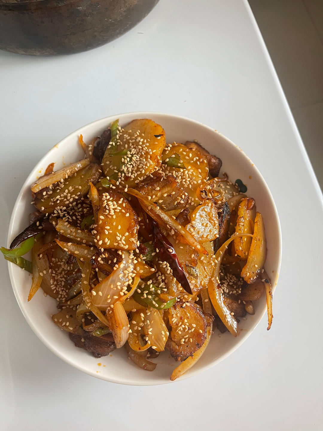 干锅土豆片