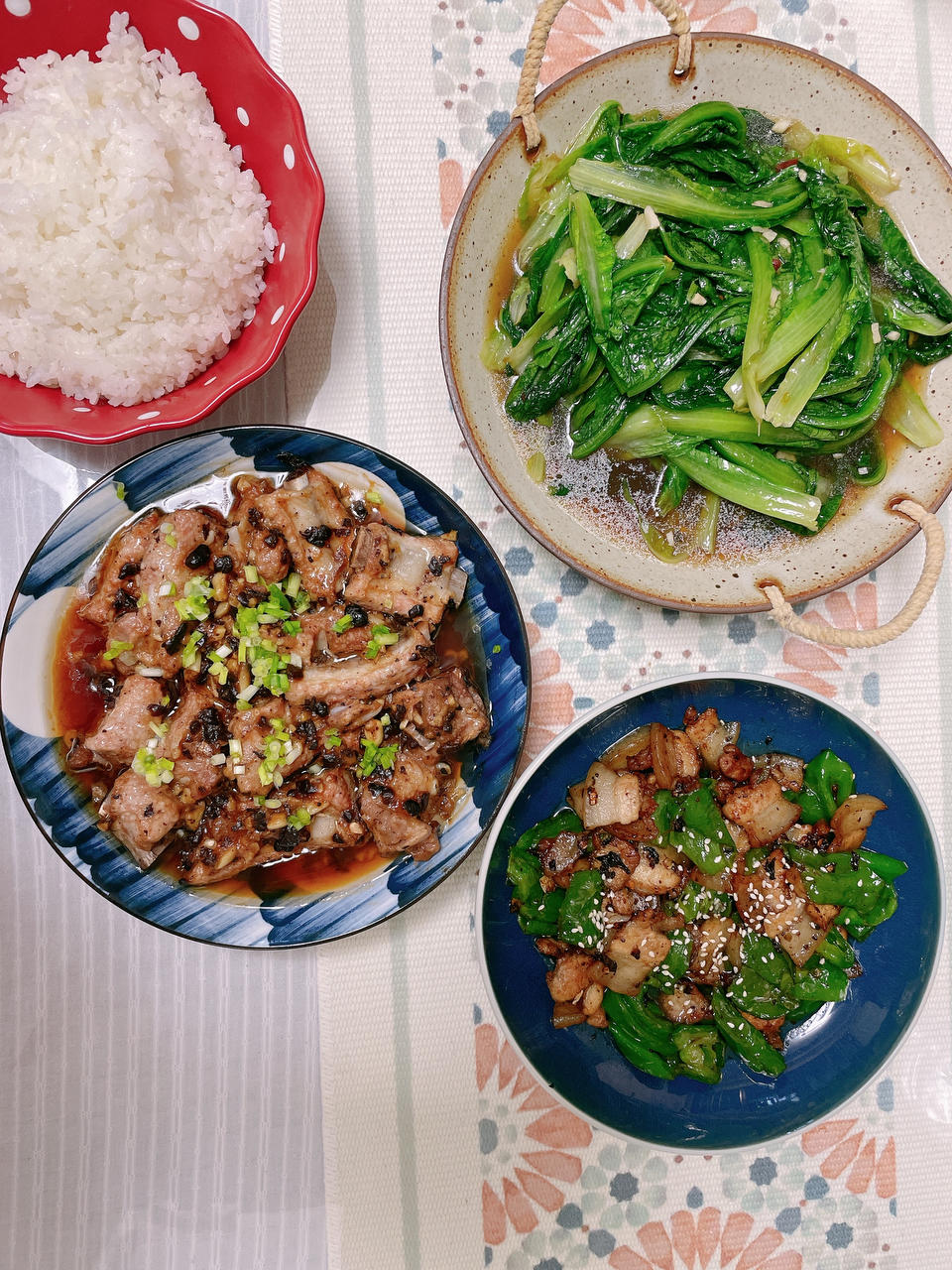 家常菜～豉汁蒸排骨