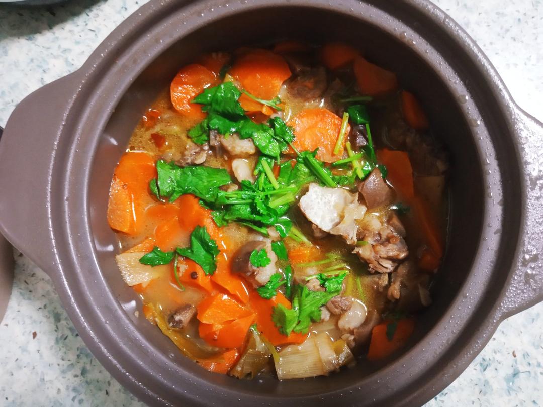 胡萝卜炖羊肉（热菜）