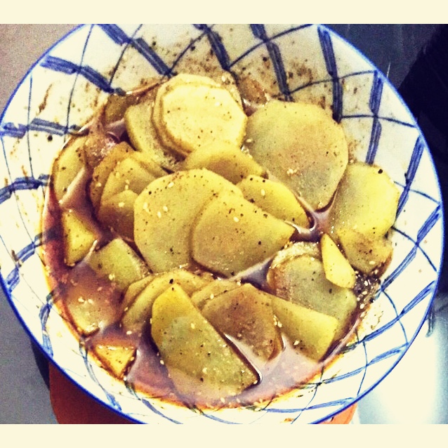 兰州风味麻辣土豆片（又名：通渭路土豆片、马三洋芋片）