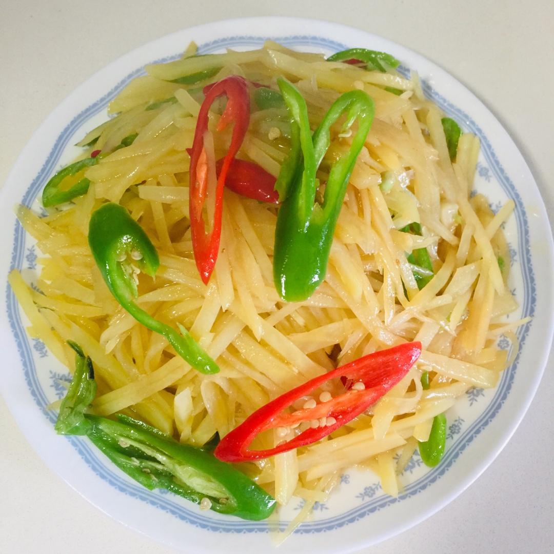 炝爽脆土豆丝