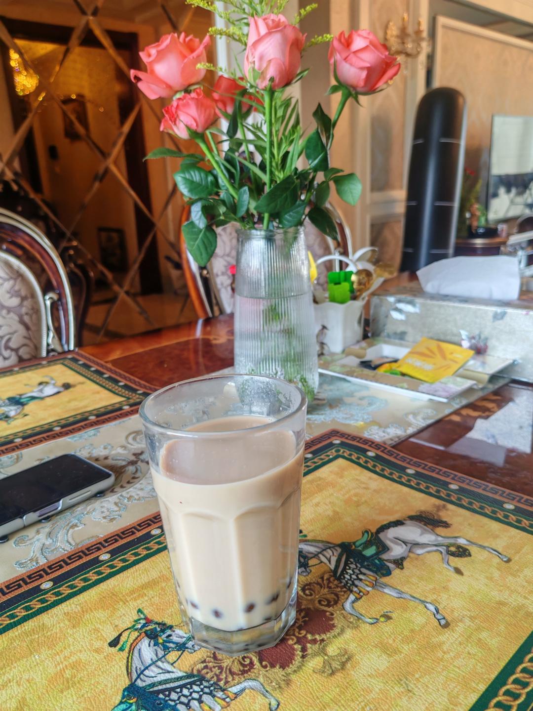 自制珍珠奶茶🧋