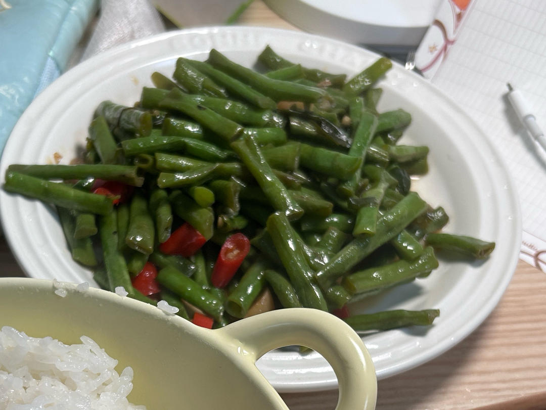 豇豆豆角炒肉肉
