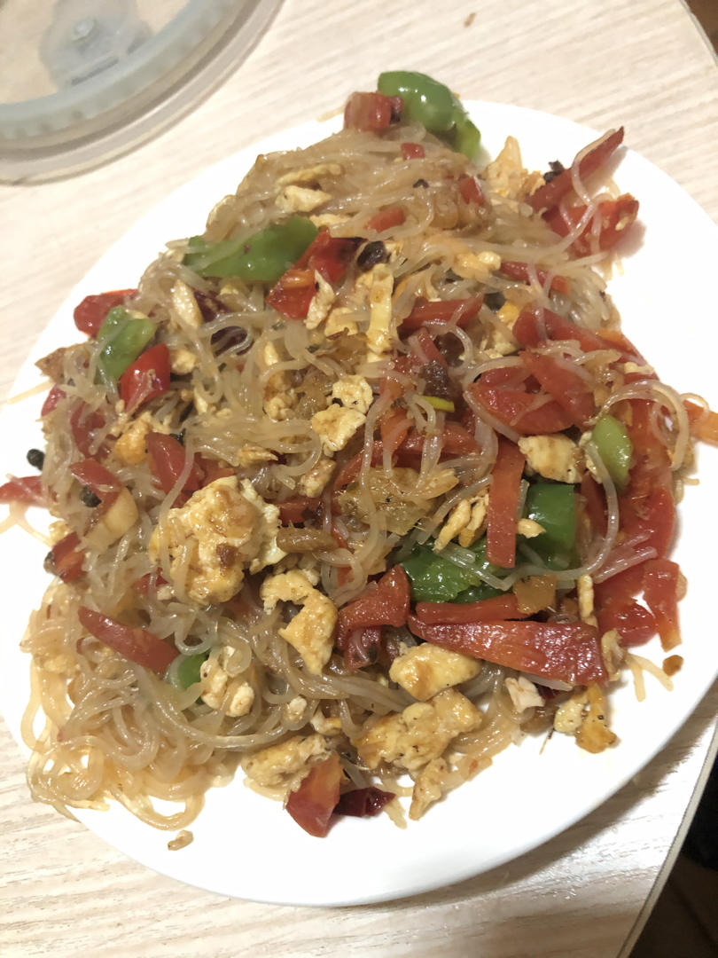 独居必备的素炒米线