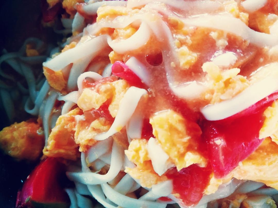 超级入味好吃的番茄鸡蛋面