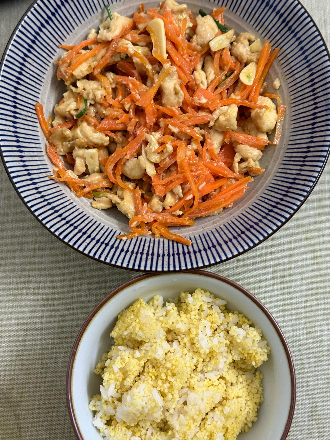 鸡丝炒青椒（鸡肉不老）