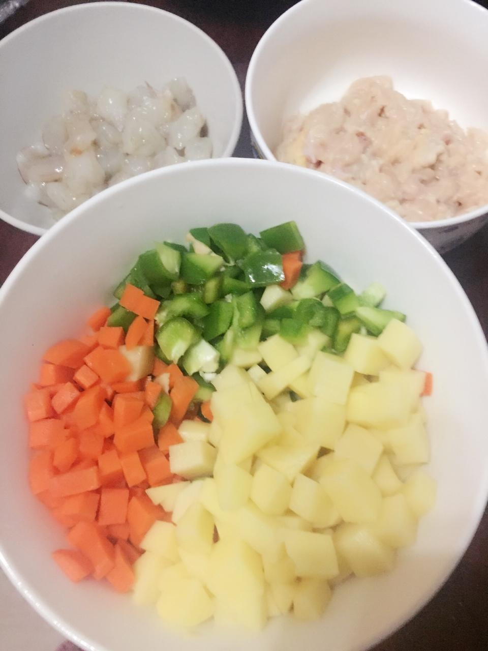 番茄鸡肉浓情焗饭【两人份】