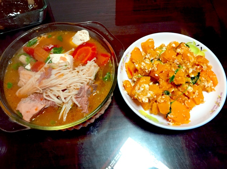 咸蛋焗南瓜（全蛋版）