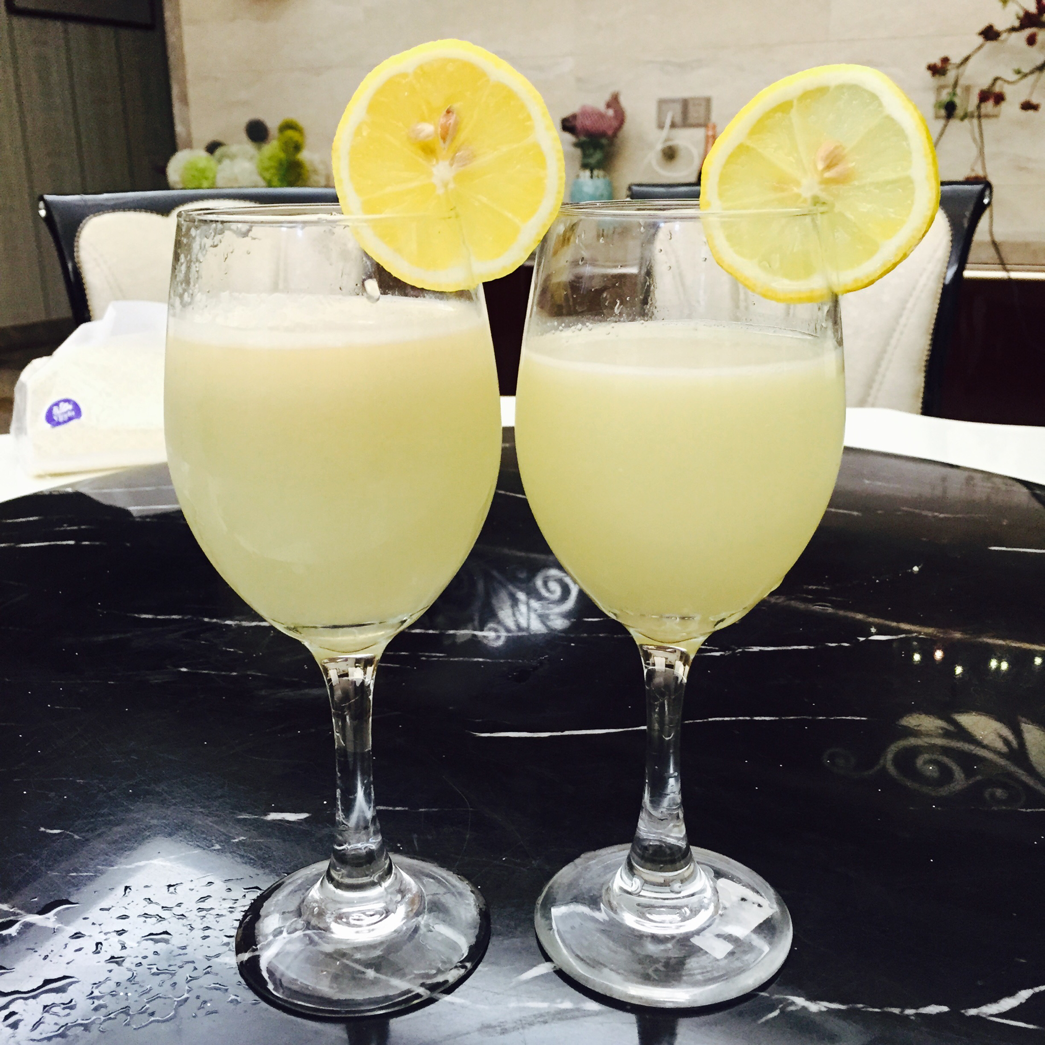 自制雪梨柠檬汁