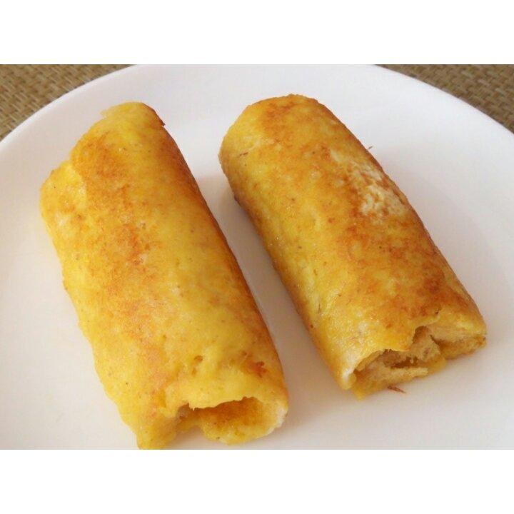 香蕉土司卷。