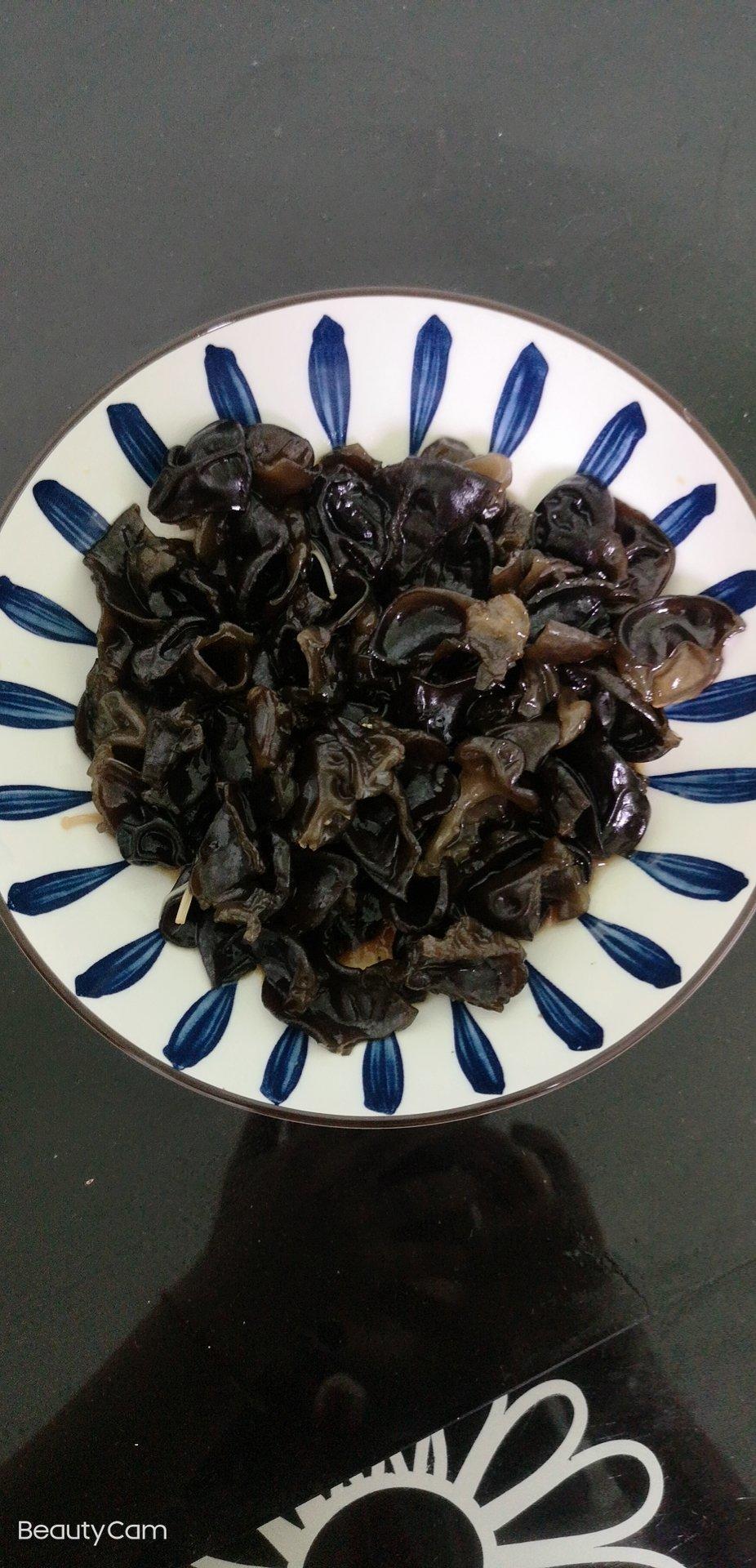 木耳拌醋(减肥食谱)