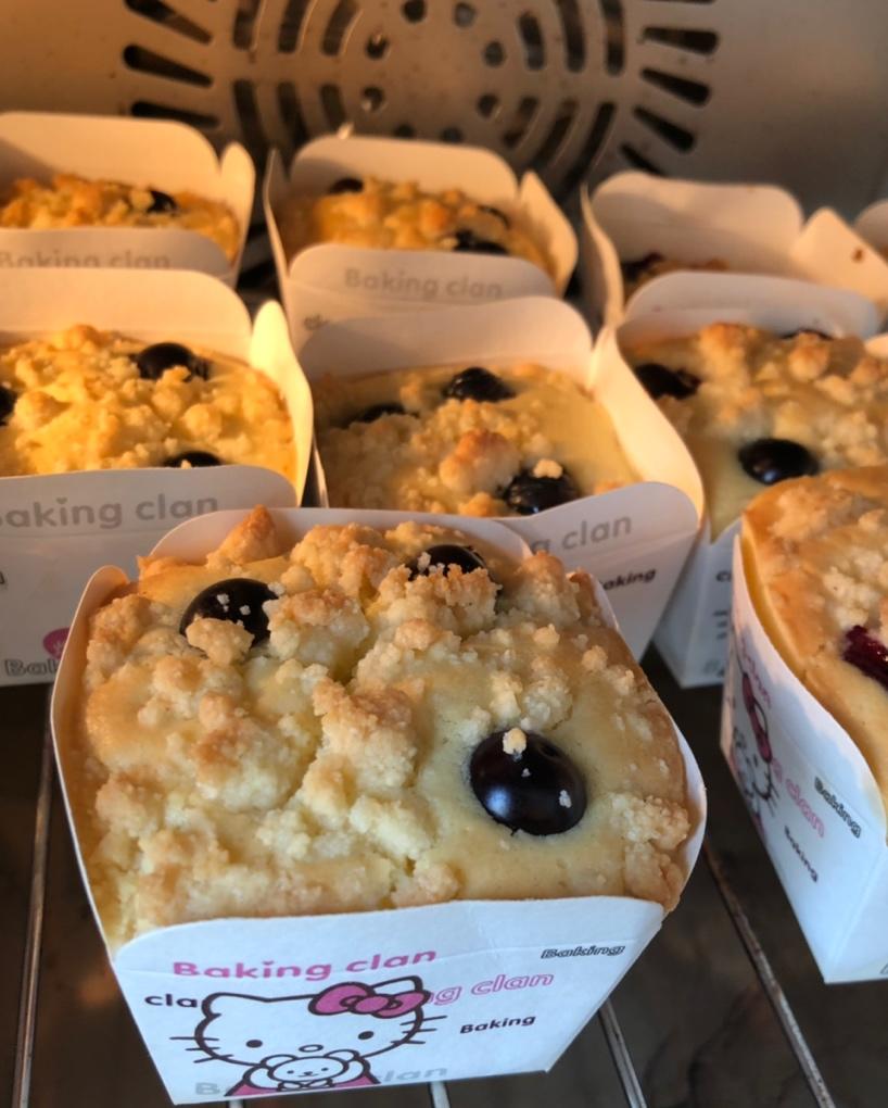 星巴克家蓝莓麦芬