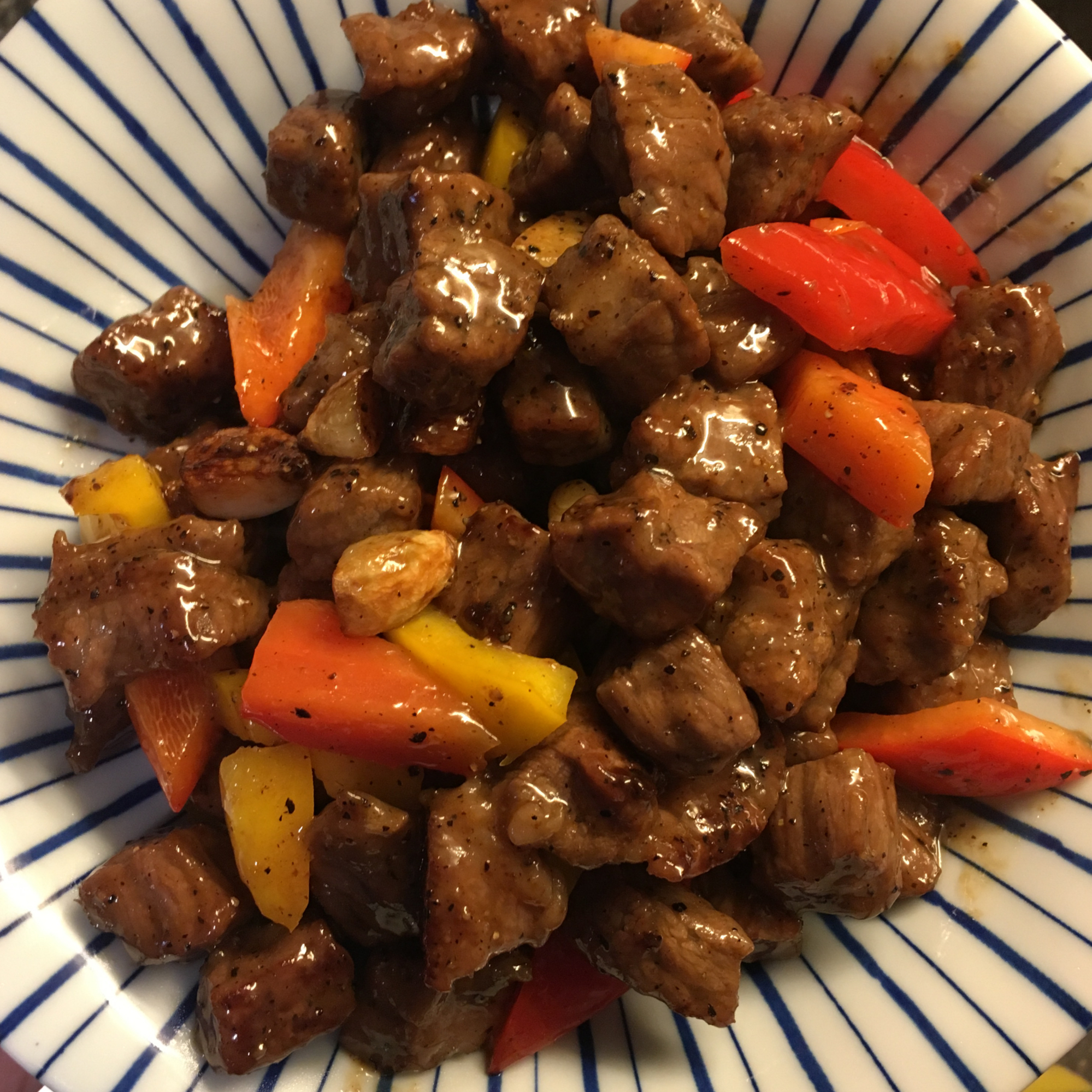 黑蒜子牛肉粒