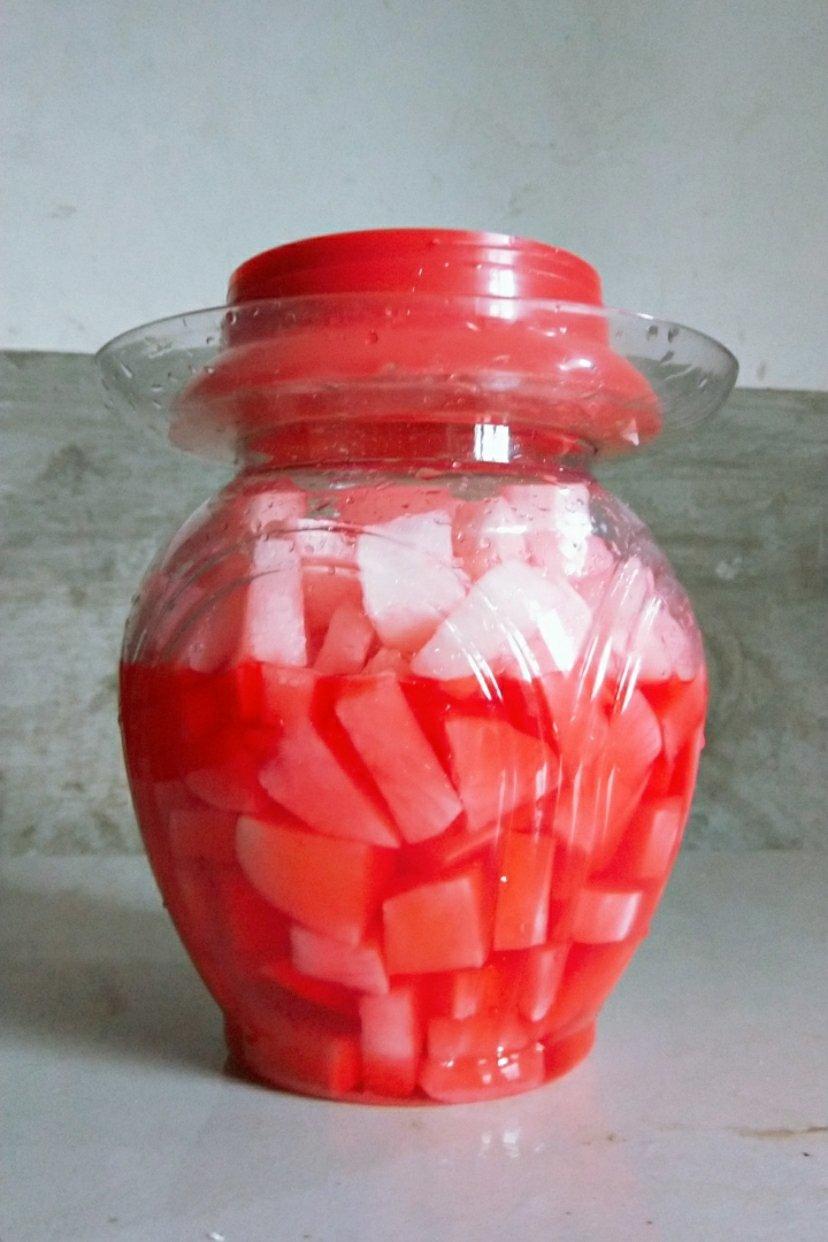 手机用户72053kof做的红醋泡萝卜