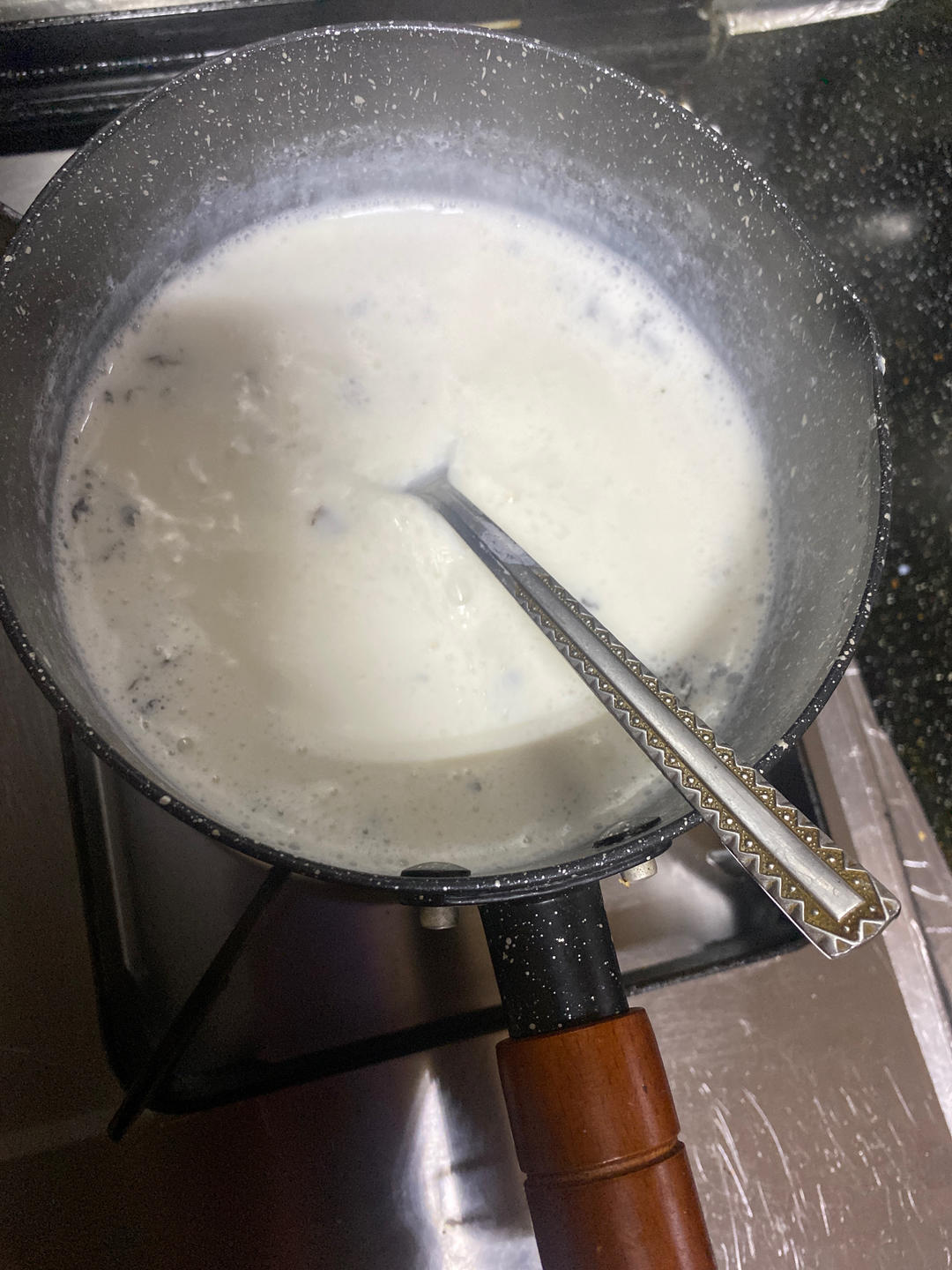 手煮奶茶