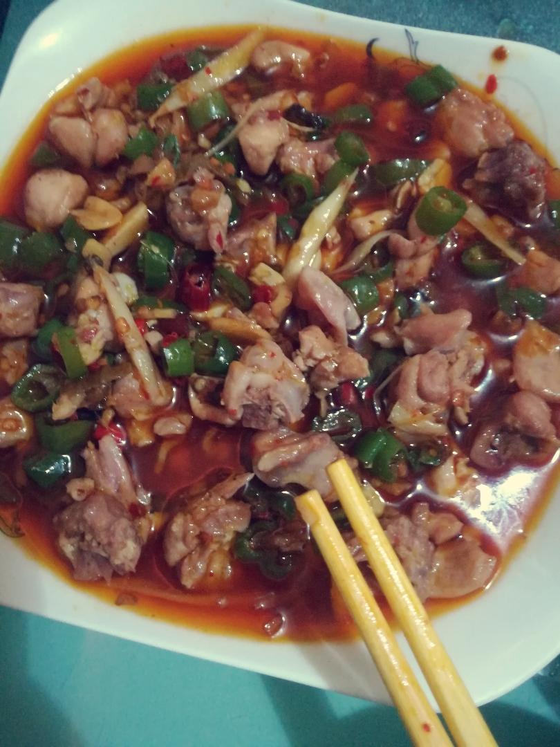 唷唷00做的兔子肉-鲜锅兔&水煮兔