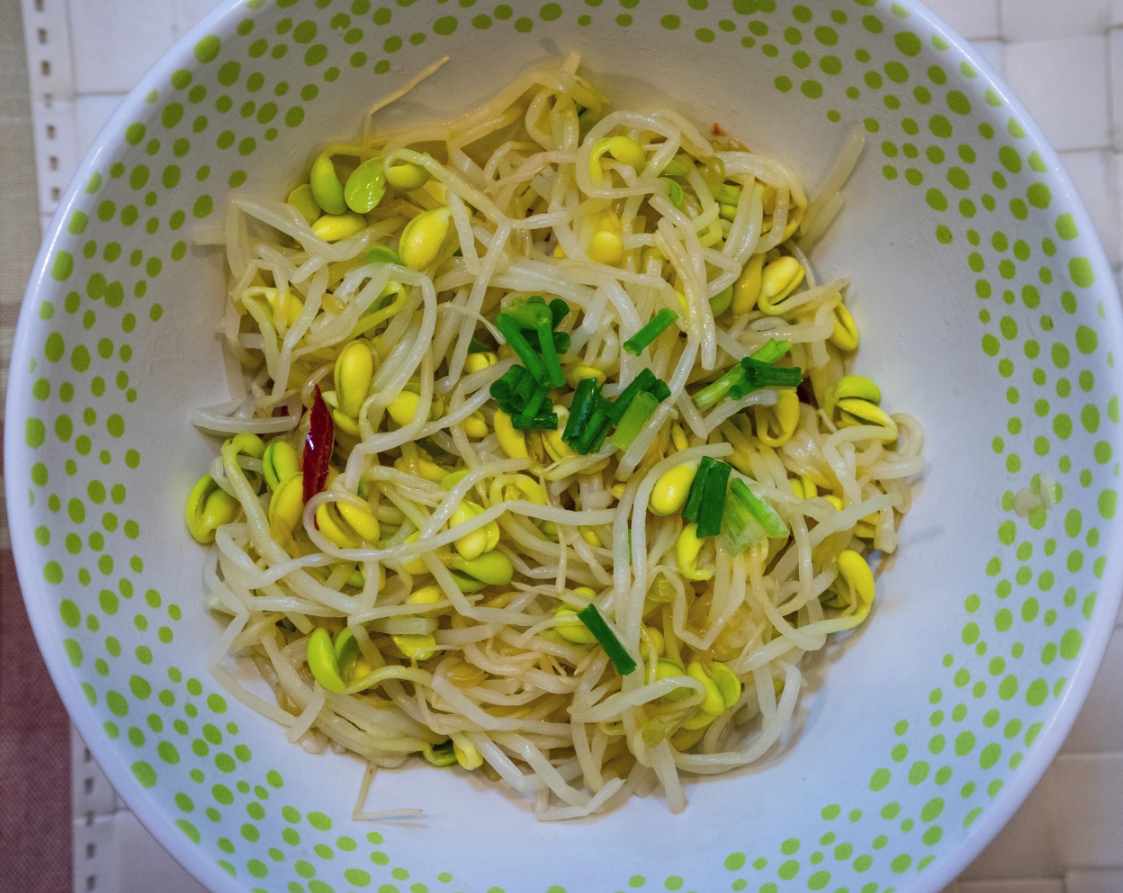 凉拌豆芽