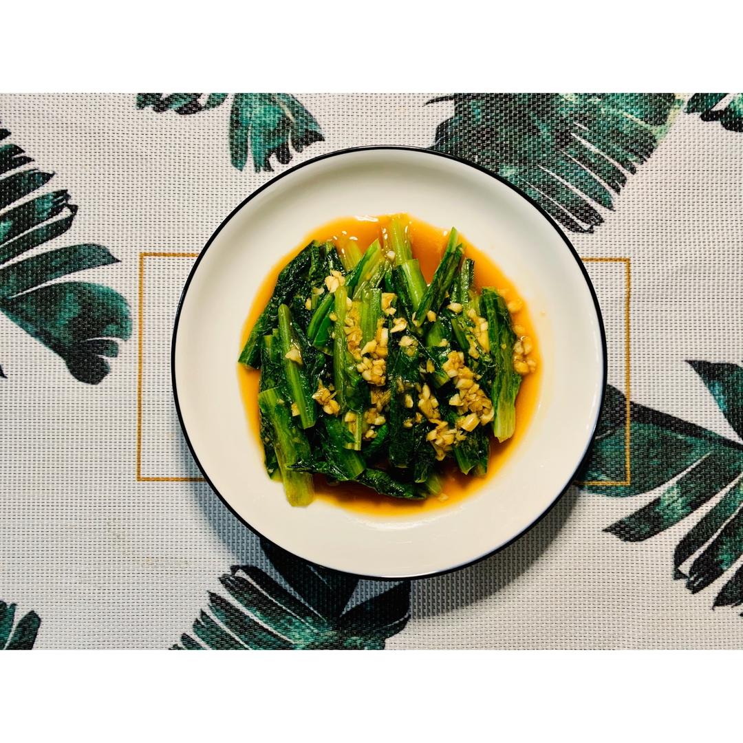 蒜蓉油麦菜（蚝油）
