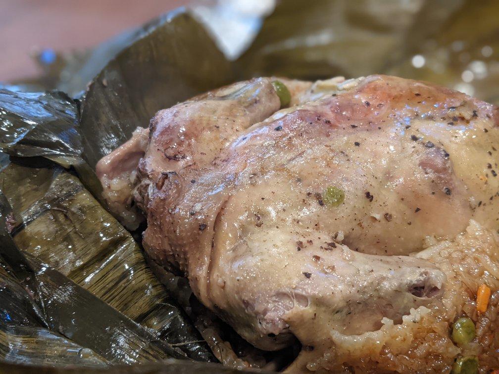 简单快手酿烤乳鸽