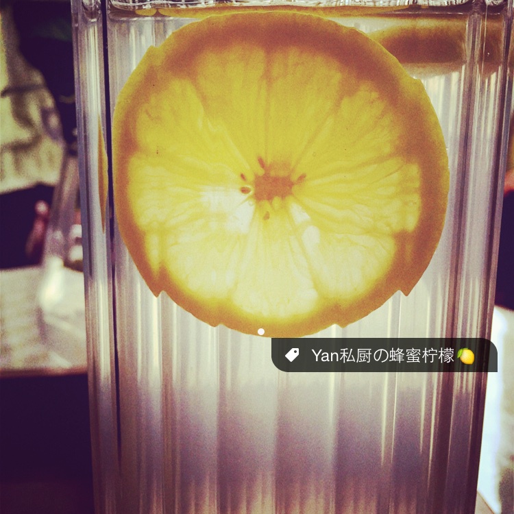 蜂蜜柠檬水