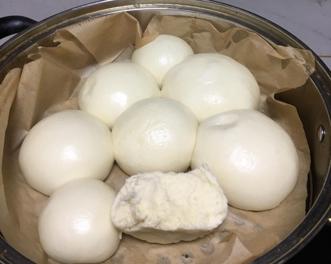 牛奶小馒头（如鸡蛋般光滑）