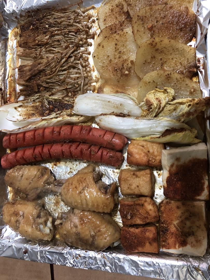 自制烤箱版烧烤，简单好吃过烧烤摊