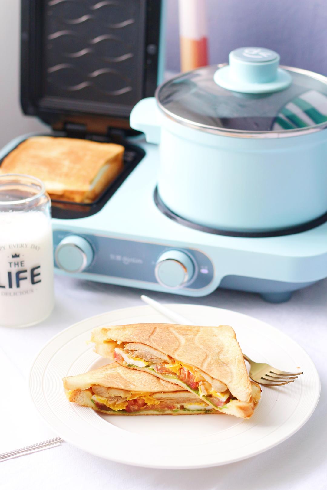 纯奶手撕吐司的做法 步骤1