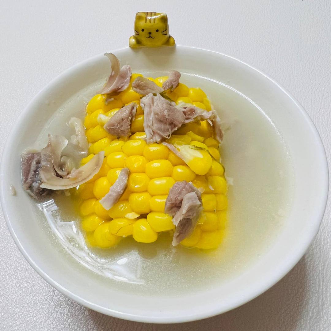 玉米炖排骨