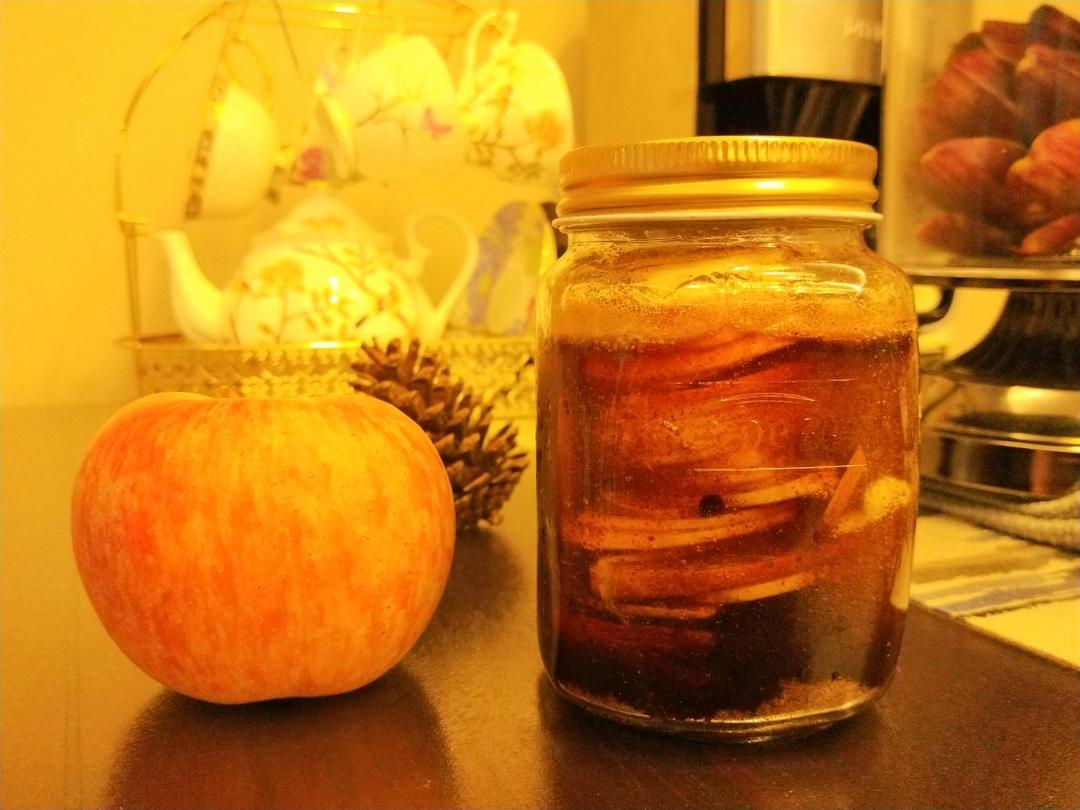 蜜渍红糖苹果茶（冬季暖饮）