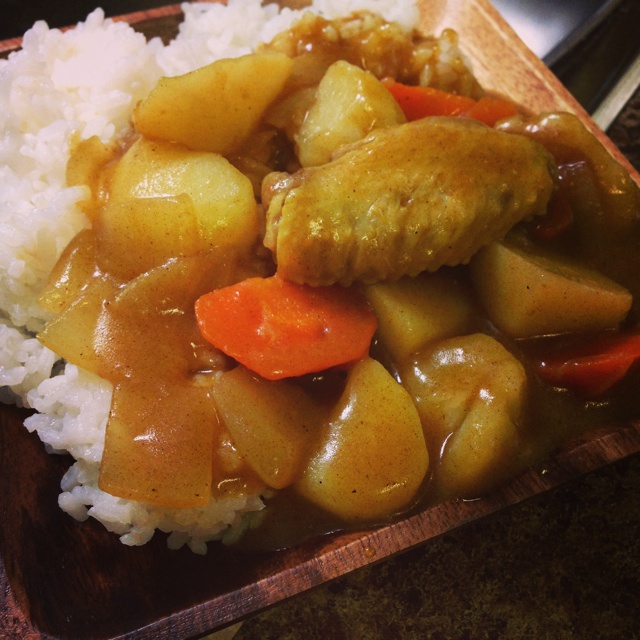 咖喱鸡肉饭