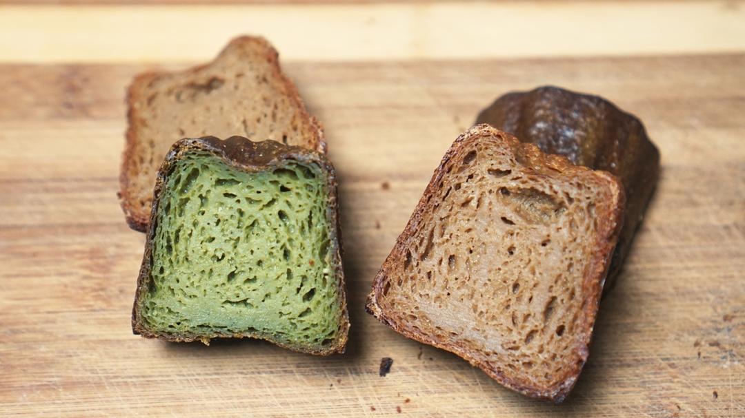 波尔多可露丽（鸳鸯奶茶与抹茶）—便宜钢模无需震面糊