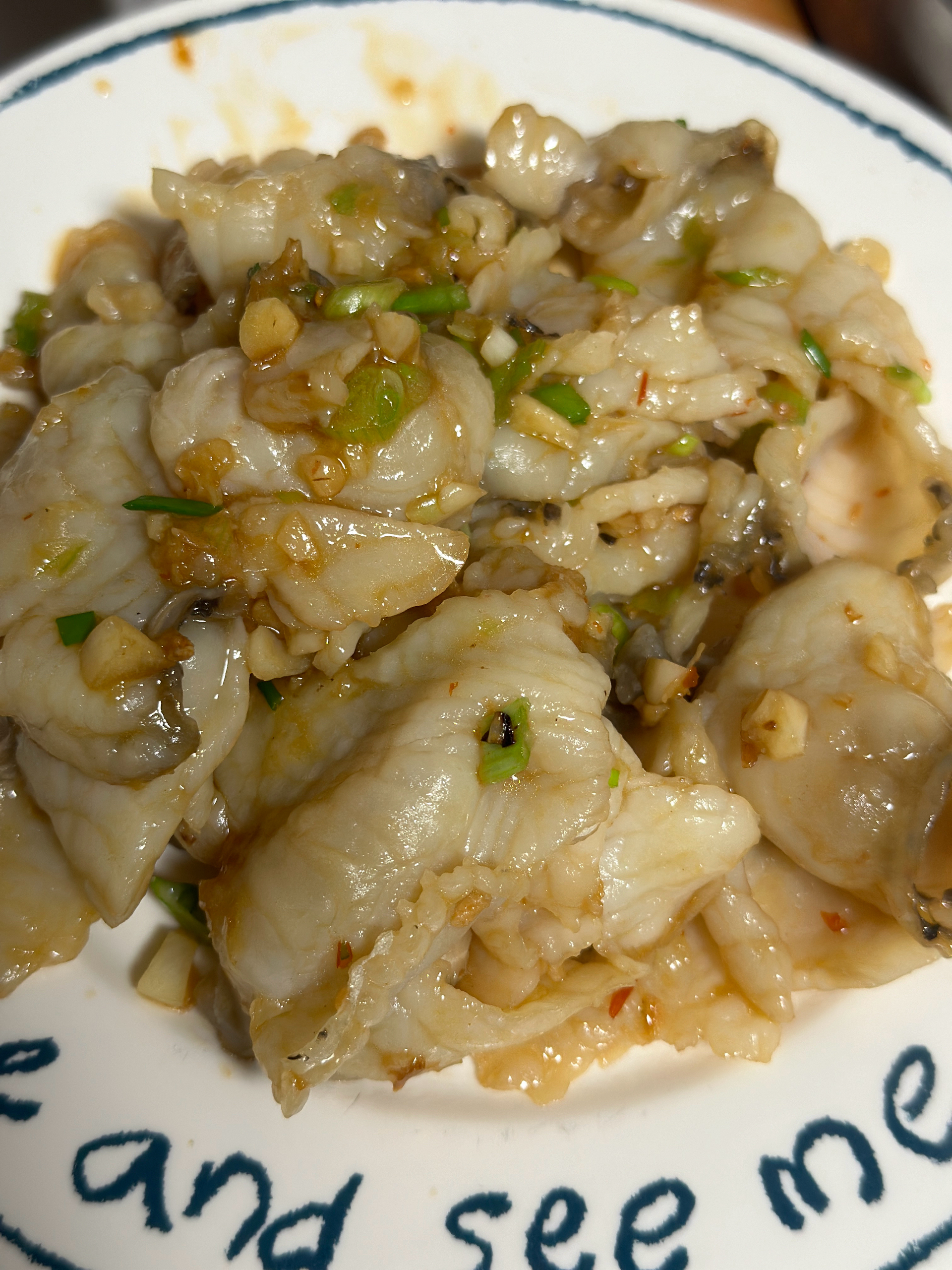 蒜蓉蚝油鱼片（超简单快手菜）的做法