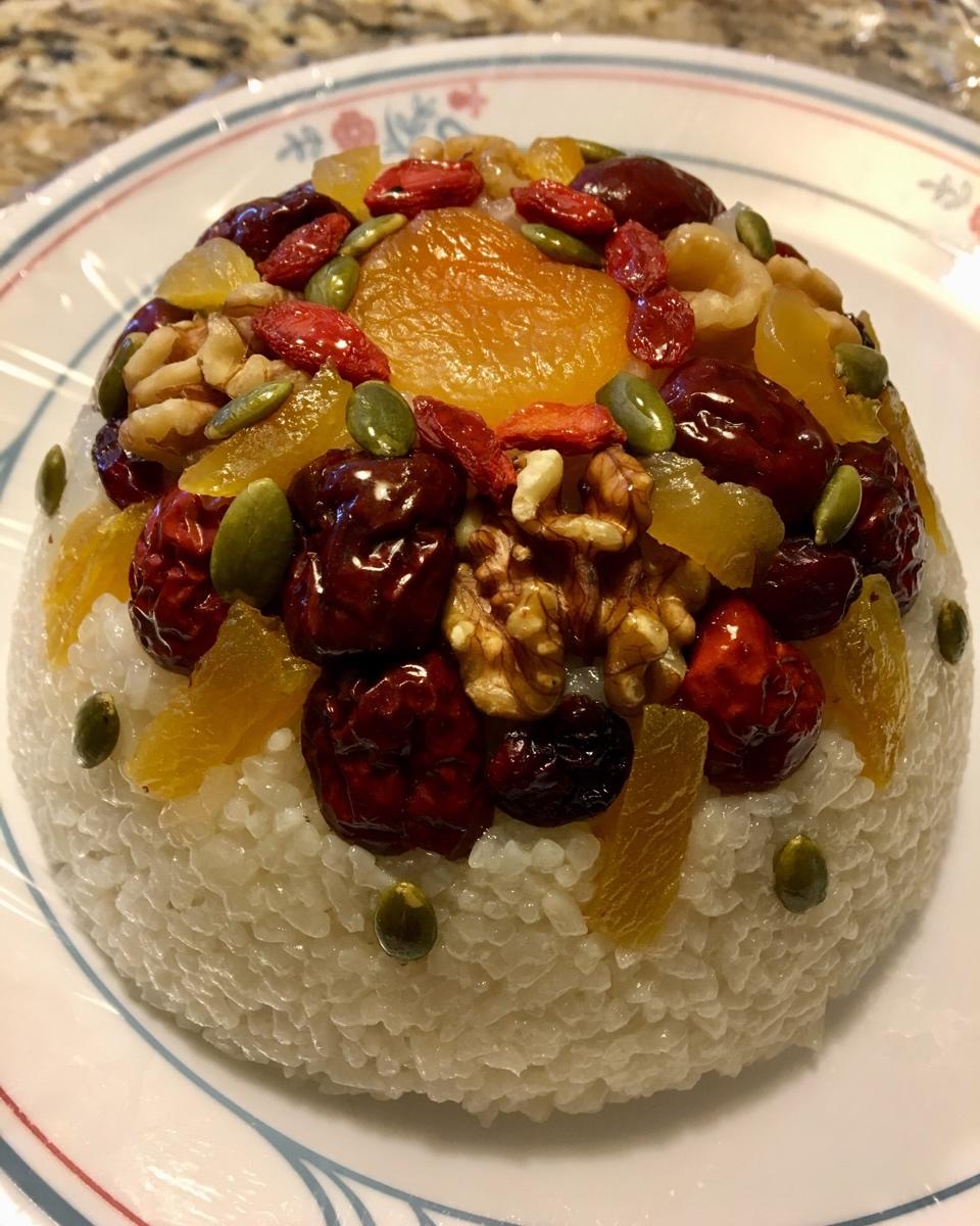 上海老味道的猪油八宝饭