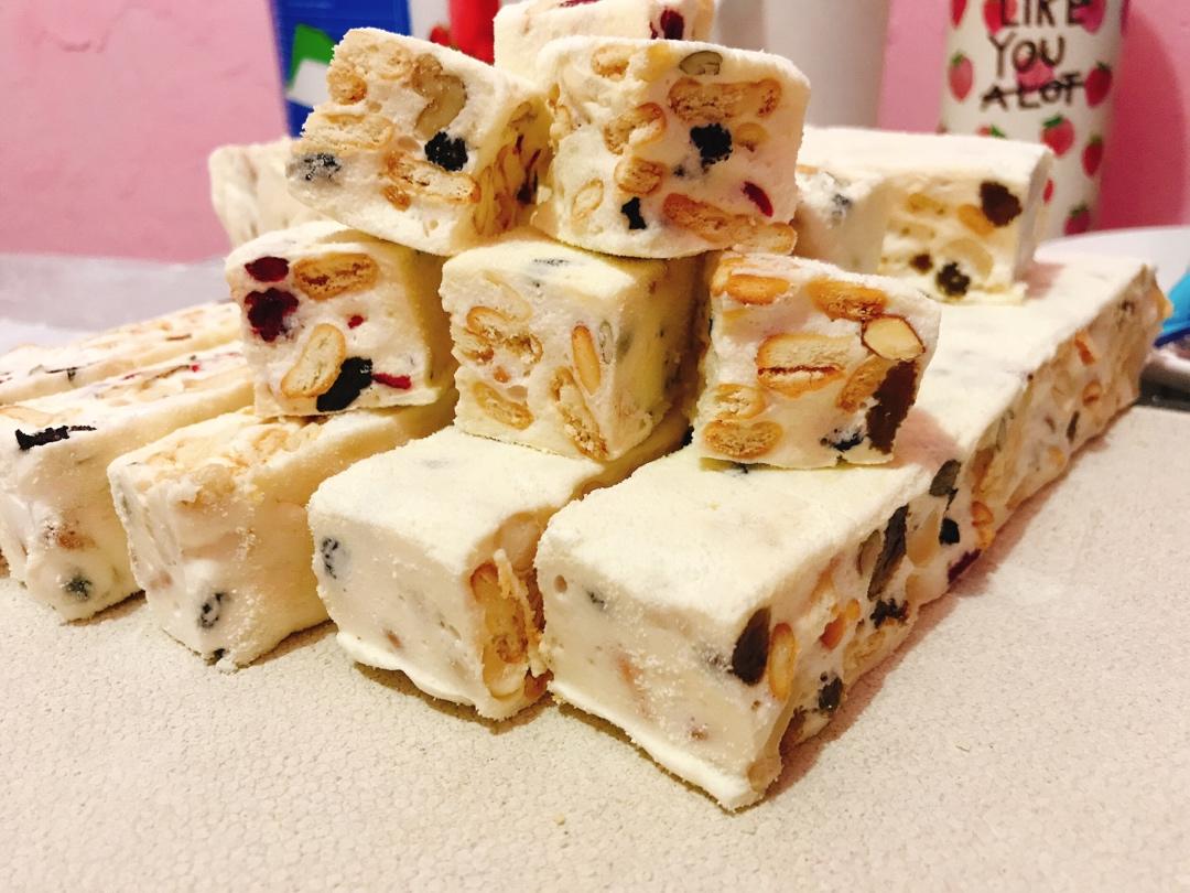 雪花酥  不甜版