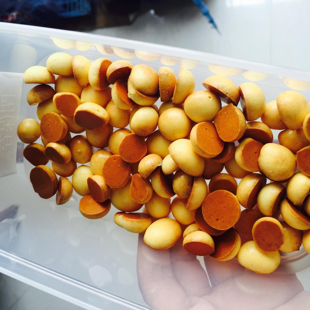 宝宝奶香蛋黄小溶豆