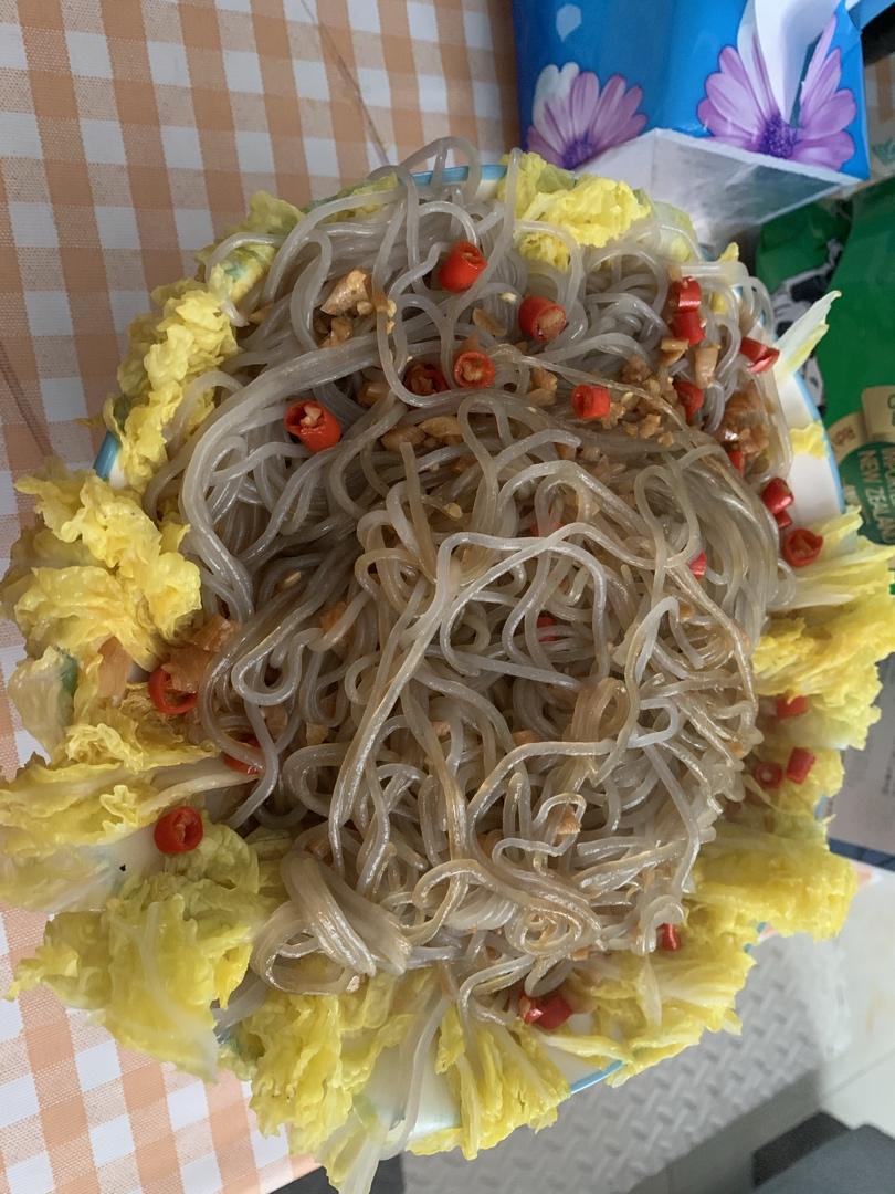 蒜蓉粉丝蒸娃娃菜