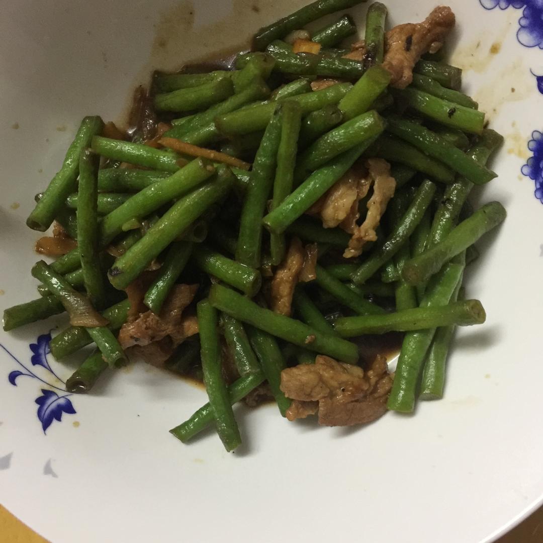 豇豆炒肉