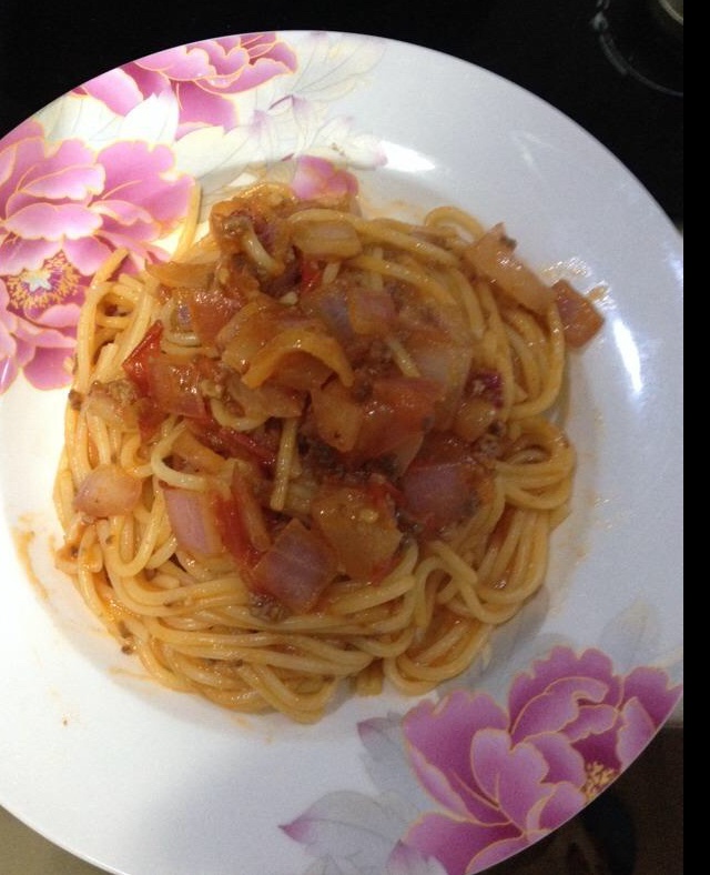 番茄肉酱意大利面