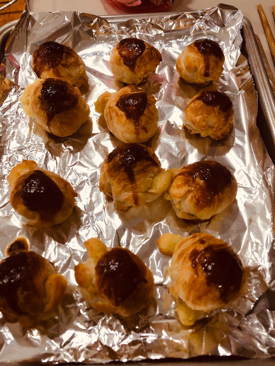 手抓饼皮红豆酥（空气炸锅版）